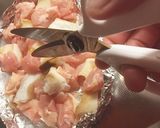 トースターで「鶏とはんぺんのチーズ焼き」作り方2写真