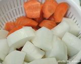 圧力鍋で柔らか♡牛すじ煮込み作り方2写真