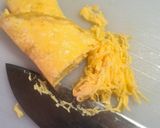 マヨ入り薄焼き卵で～冷やし中華！作り方2写真