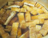 衣笠丼♪油揚からお出汁がジュワ～作り方3写真