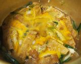 衣笠丼♪油揚からお出汁がジュワ～作り方8写真