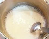 寒天でレアチーズケーキ味ババロア作り方3写真