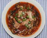 ドライベジ麺☆乾燥なす麺でトマトスープ作り方14写真