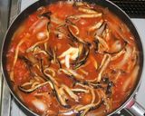 ドライベジ麺☆乾燥なす麺でトマトスープ作り方11写真