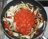 ドライベジ麺☆乾燥なす麺でトマトスープ作り方9写真