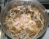 ドライベジ麺乾燥れんこん麺で鶏肉卵スープ作り方11写真