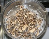ドライベジ麺乾燥れんこん麺で鶏肉卵スープ作り方9写真