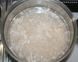 ドライベジ麺乾燥れんこん麺で鶏肉卵スープ作り方8写真
