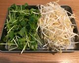 シャキ！豆苗&なすの豚バラサッパリ炒め♪作り方1写真