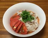 豚バラin！ぶっかけ！ニンニク 素麺作り方4写真
