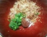 簡単☆梅干し・鰹節の即席すまし汁♪作り方1写真