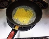 ミント風味のサンマのかば焼き缶のパスタ作り方1写真