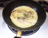 ミント風味のサンマのかば焼き缶のパスタ作り方2写真