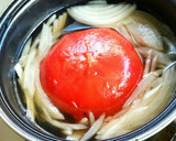 丸ごとトマトのコンソメスープ作り方5写真