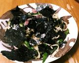 蛍イカ、アスパラのパスタ+石巻焼き海苔作り方5写真
