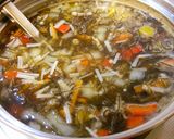 もずく＆野菜スープ♪作り方5写真