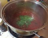 諸葛菜のトマトパスタ作り方6写真