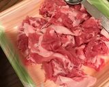 豚しゃぶと九条ねぎのポン酢和え作り方1写真