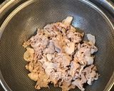 豚しゃぶと九条ねぎのポン酢和え作り方3写真