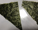 手巻き寿司にぴったりな海苔の切り方♫作り方3写真