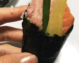 手巻き寿司にぴったりな海苔の切り方♫作り方5写真