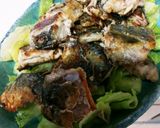 サバと塩味トマトのサラダ仕立て作り方10写真