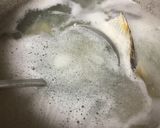 ヒラメのアラのスープ作り方1写真
