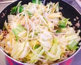野菜盛りだくさんの三つ葉と卵とじ作り方2写真