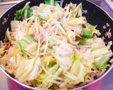 野菜盛りだくさんの三つ葉と卵とじ作り方2写真