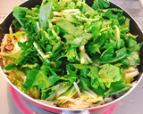 野菜盛りだくさんの三つ葉と卵とじ作り方3写真