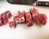 豚ヒレ肉の簡単トマト煮込み作り方1写真