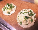 ポテトサラダのミニおつまみピザ簡単作り方3写真