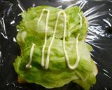 簡単！食パン1枚サンド☆メンチカツ作り方2写真