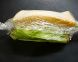 簡単！食パン1枚サンド☆メンチカツ作り方3写真