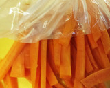 ★厚揚げと人参の豚肉巻きスタミナたれ作り方1写真