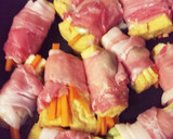 ★厚揚げと人参の豚肉巻きスタミナたれ作り方6写真