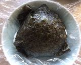 おにぎり（から揚げ+塩胡椒）作り方5写真