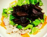 豚バラとキクラゲの中華炒め作り方10写真