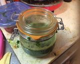 諸葛菜のトマトパスタ作り方12写真