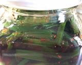 掘りたてラッキョウの醤油漬け作り方7写真
