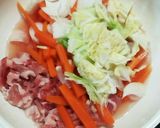 疲労回復に！豚肉の野菜炒め(^-^)作り方3写真