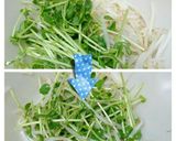 もやしと豆苗の冷し豆乳みそらーめん作り方2写真