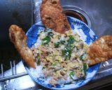 三見一体!餃子丼作り方7写真