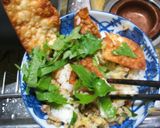 三見一体!餃子丼作り方9写真