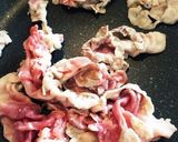 豚コマとお揚げのマヨ生姜焼き作り方2写真