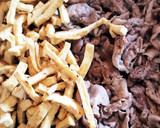 豚コマとお揚げのマヨ生姜焼き作り方3写真