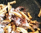 豚コマとお揚げのマヨ生姜焼き作り方6写真