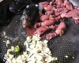 青唐辛子と白だしでウドとホタルイカパスタ作り方4写真