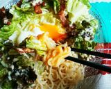 袋麺で、シーザーサラダ♪作り方6写真