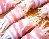 レンチンde♬中華風もやし豚巻きポン酢作り方3写真